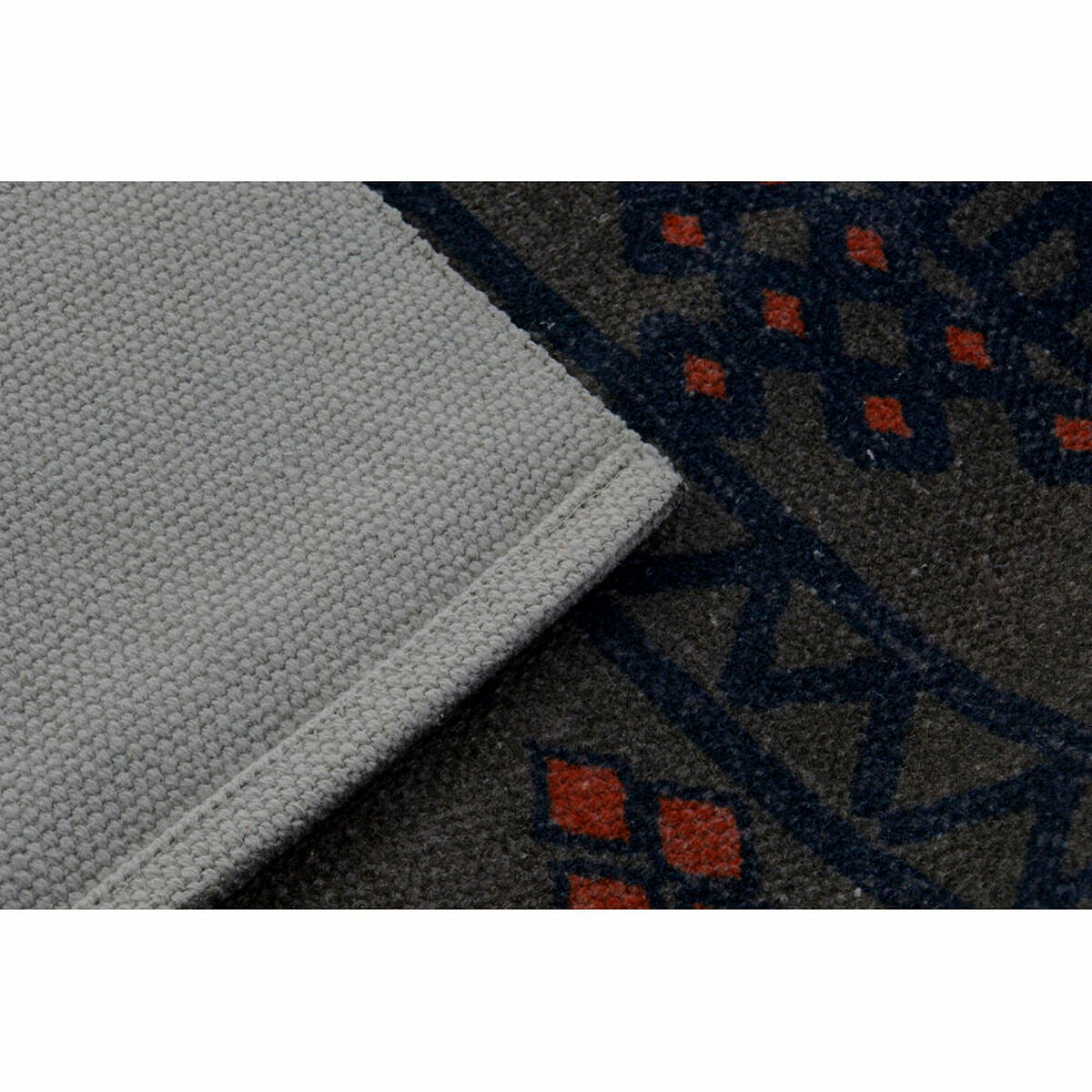 Carpet DKD Home Decor 160 x 230 x 0,4 cm Blue Orange Polyester Arab