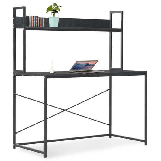 Computer Desk Black 47.2"x23.6"x54.3"