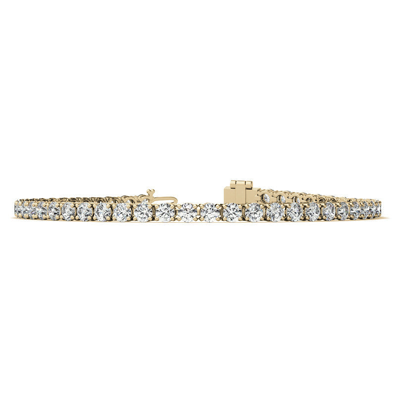 6ctw Lab Created Moissanite Tennis Bracelet - 3mm Stones - Choice of